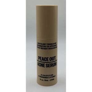 Peace Out • Acne Serum • 1 oz • Acne Clarifying Treatment Serum • NWOB